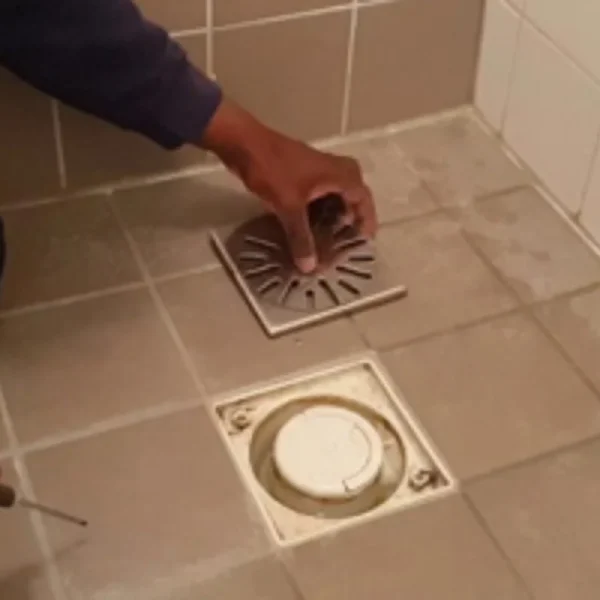 Doucheputje ontstoppen