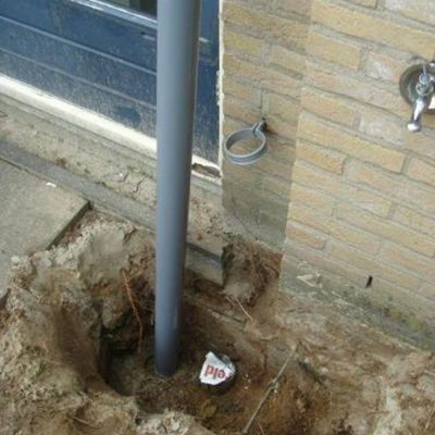 regenpijp ontstoppen